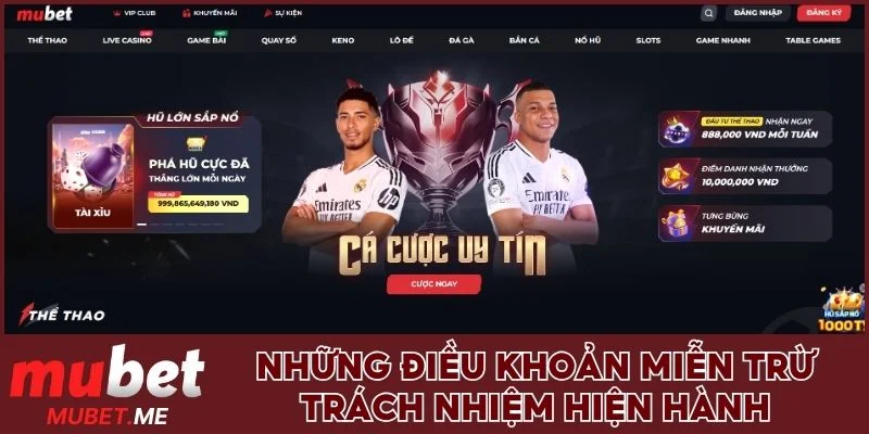3 điều khoản hiện hành tại nhà cái MUBET 