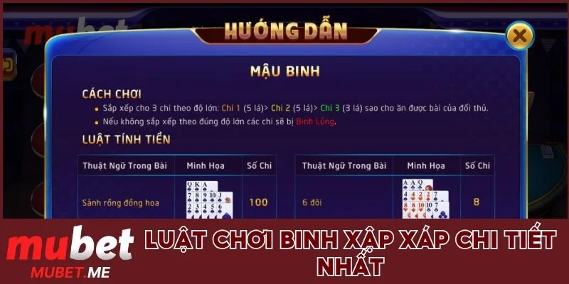 Cách chơi binh xập xám chi tiết nhất cho hội viên 