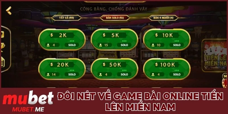 Đôi nét về game bài online Tiến Lên Miền Nam